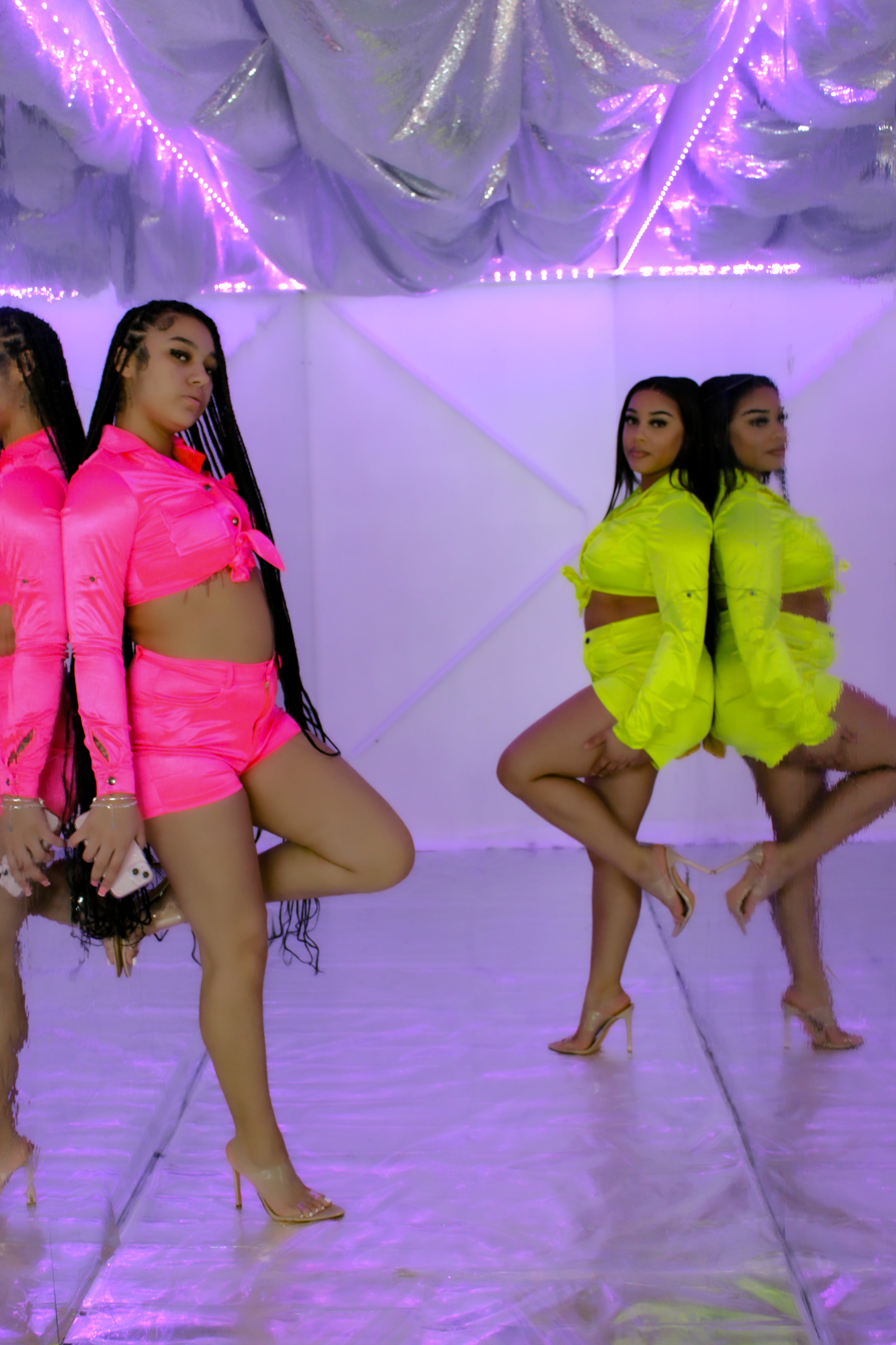 Glow Getter Two-Piece Short Set