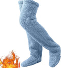 Snuggs Cozy Socks,Snugglepaws Sock Slippers,Snuggs Footwear,Knee High Fuzzy Socks,Knee High Slippers,Snuggs Long Socks，Fuzzy Socks for Women，Snuggs Cozy Socks Thigh High