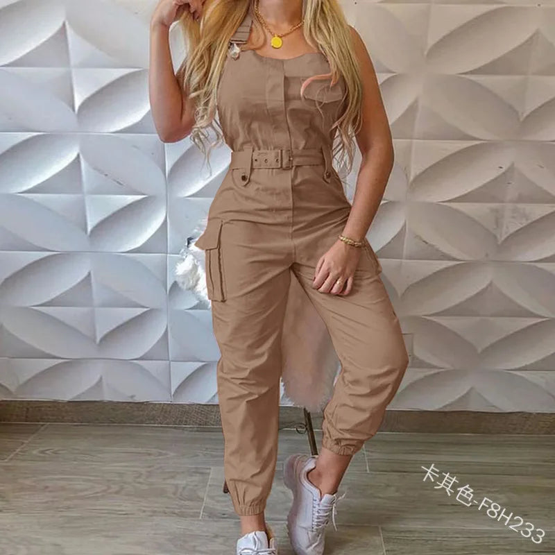 Women Clothing Fashion Summer Bodycon Jumpsuits Pants Girls Clothes One Piece Jumpsuits for Ladies Wild and Free Boutique