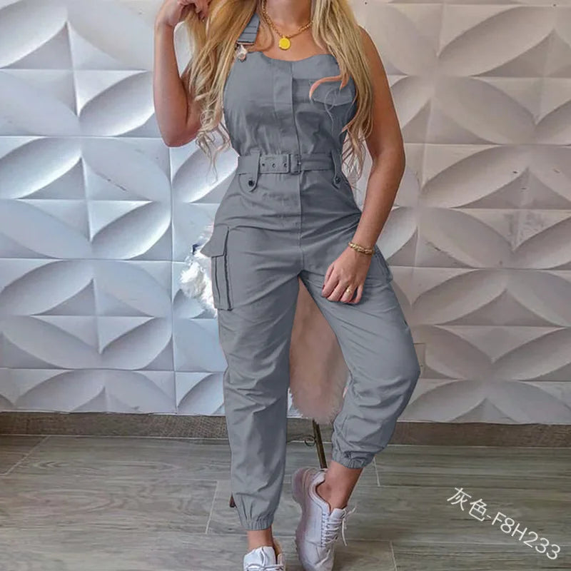Women Clothing Fashion Summer Bodycon Jumpsuits Pants Girls Clothes One Piece Jumpsuits for Ladies Wild and Free Boutique
