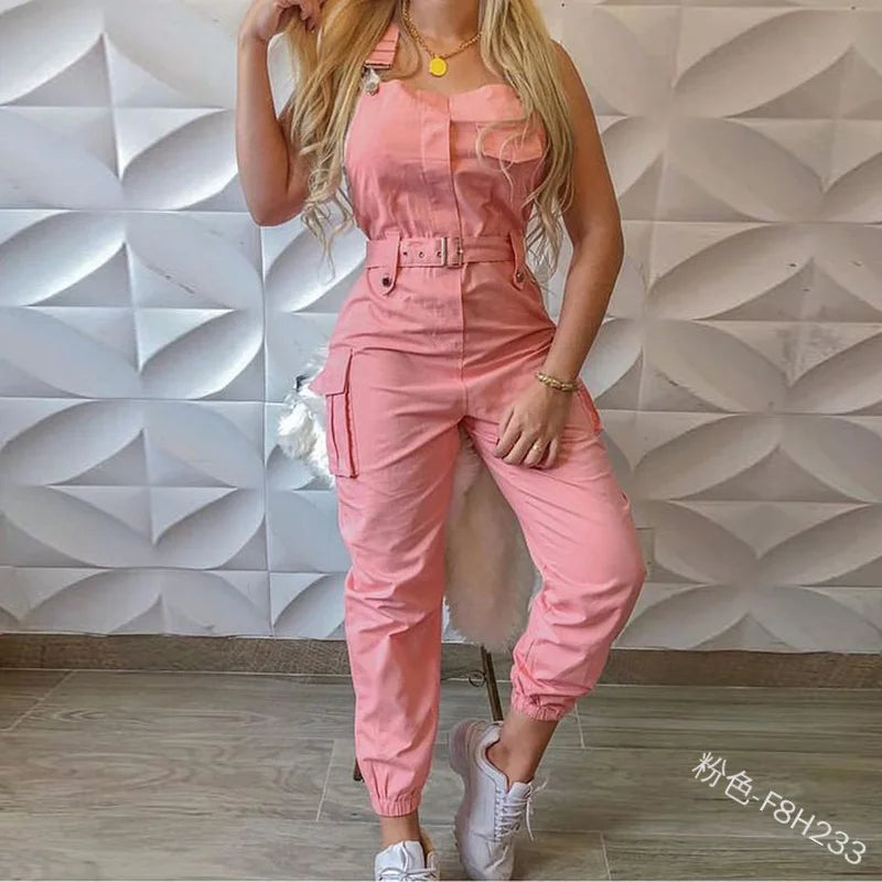 Women Clothing Fashion Summer Bodycon Jumpsuits Pants Girls Clothes One Piece Jumpsuits for Ladies Wild and Free Boutique