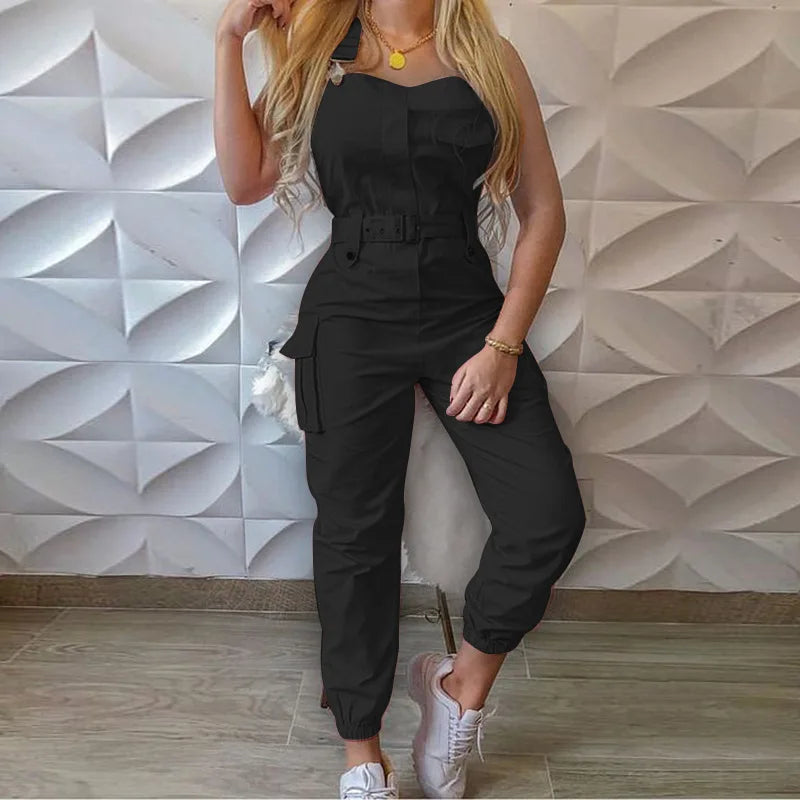 Women Clothing Fashion Summer Bodycon Jumpsuits Pants Girls Clothes One Piece Jumpsuits for Ladies Wild and Free Boutique