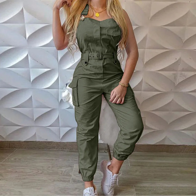 Women Clothing Fashion Summer Bodycon Jumpsuits Pants Girls Clothes One Piece Jumpsuits for Ladies Wild and Free Boutique