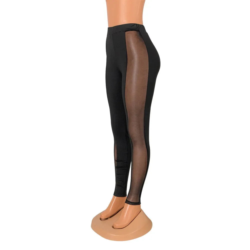 Mesh High Waisted Leggings