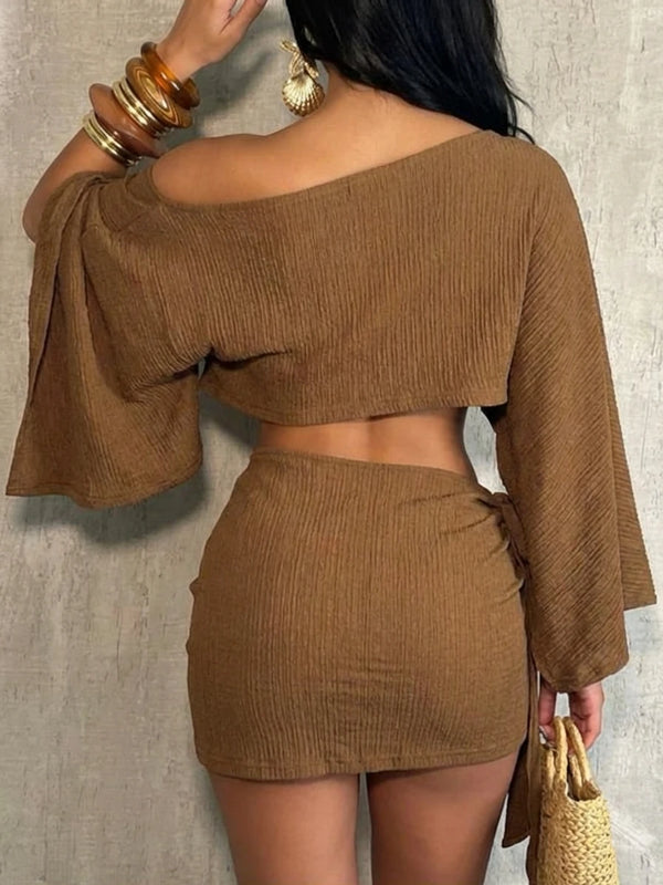 Boho Beach 2pc Skirt Set