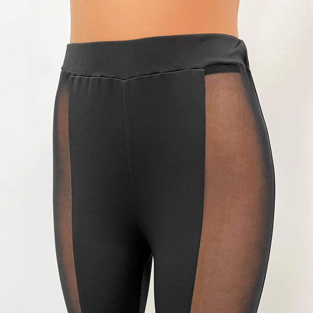 Mesh High Waisted Leggings