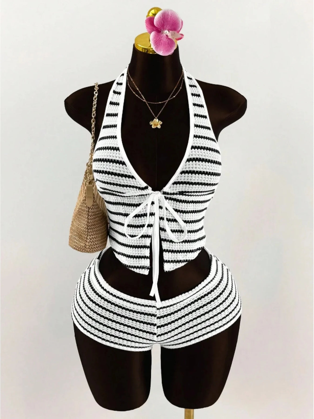 Chic Color Block Summer Set aliexpress