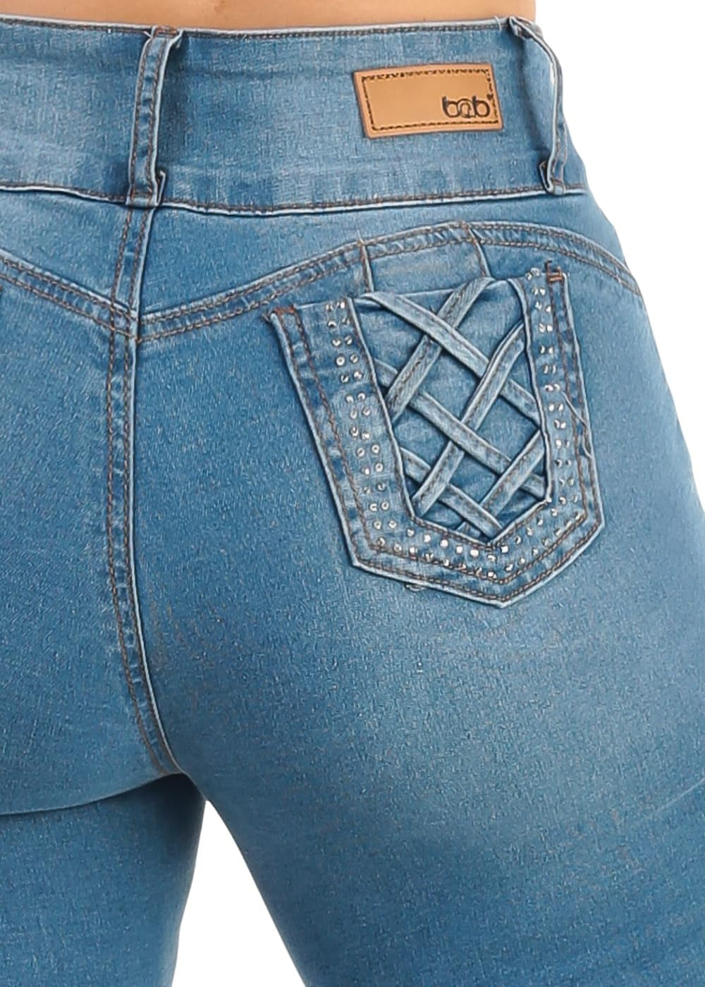 Butt Lifting Skinny Jeans for Women - High Waisted Levanta Cola Push up Jeans