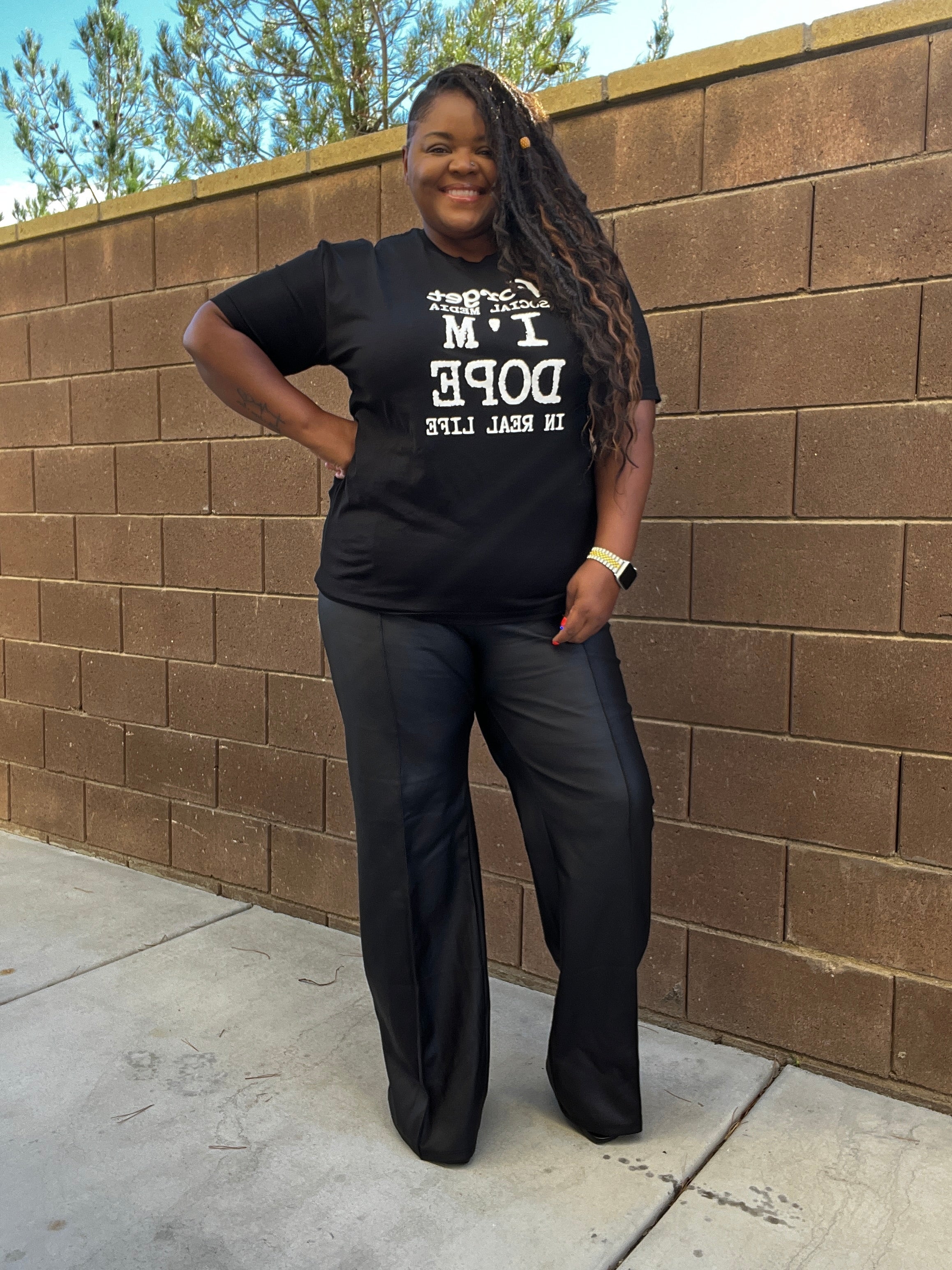 Unisex Dope In Real Life T-shirt Fabulously Dressed Boutique