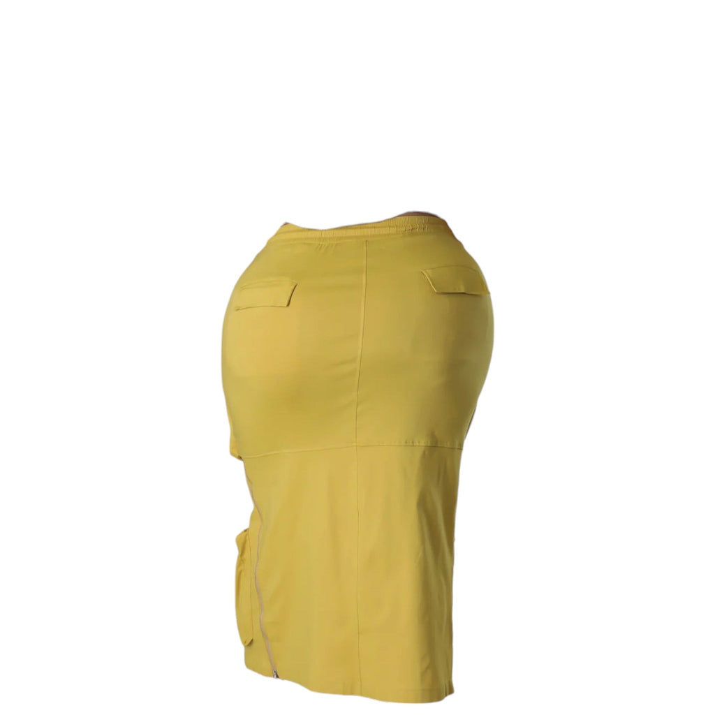 Womens Plus Size Zip Up Cargo Skirt Fabulously Dressed Boutique